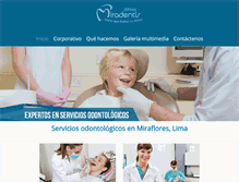 Tablet Screenshot of miradentis.com